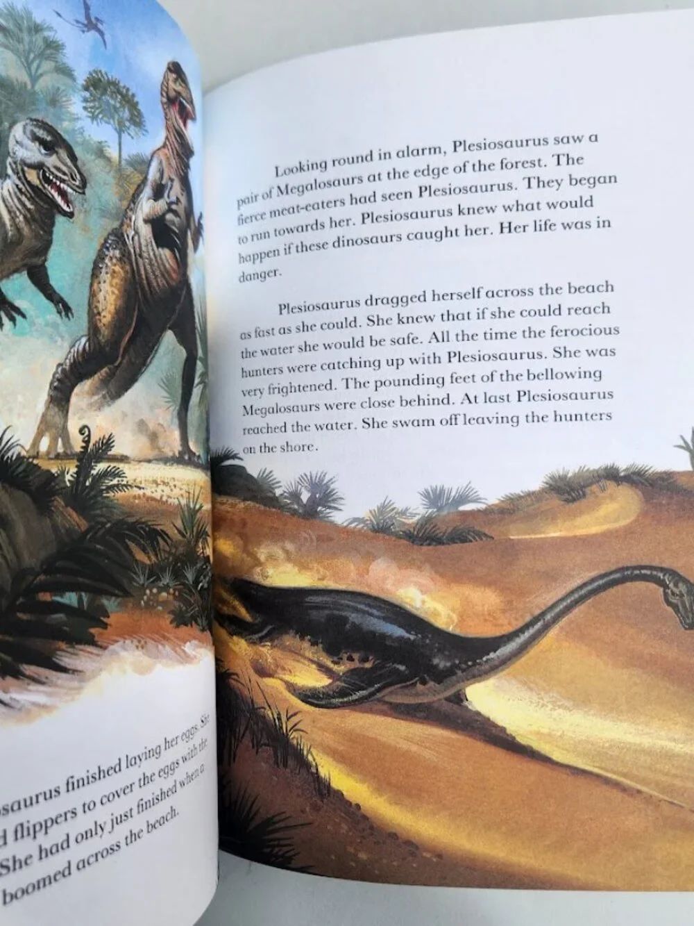 Vintage Dinosaurs And Prehistoric Creatures Education Learning Hardcover Book 97